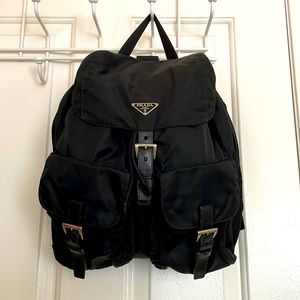 Prada Nylon Backpack Black